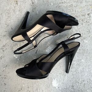Jill Sander satin heels